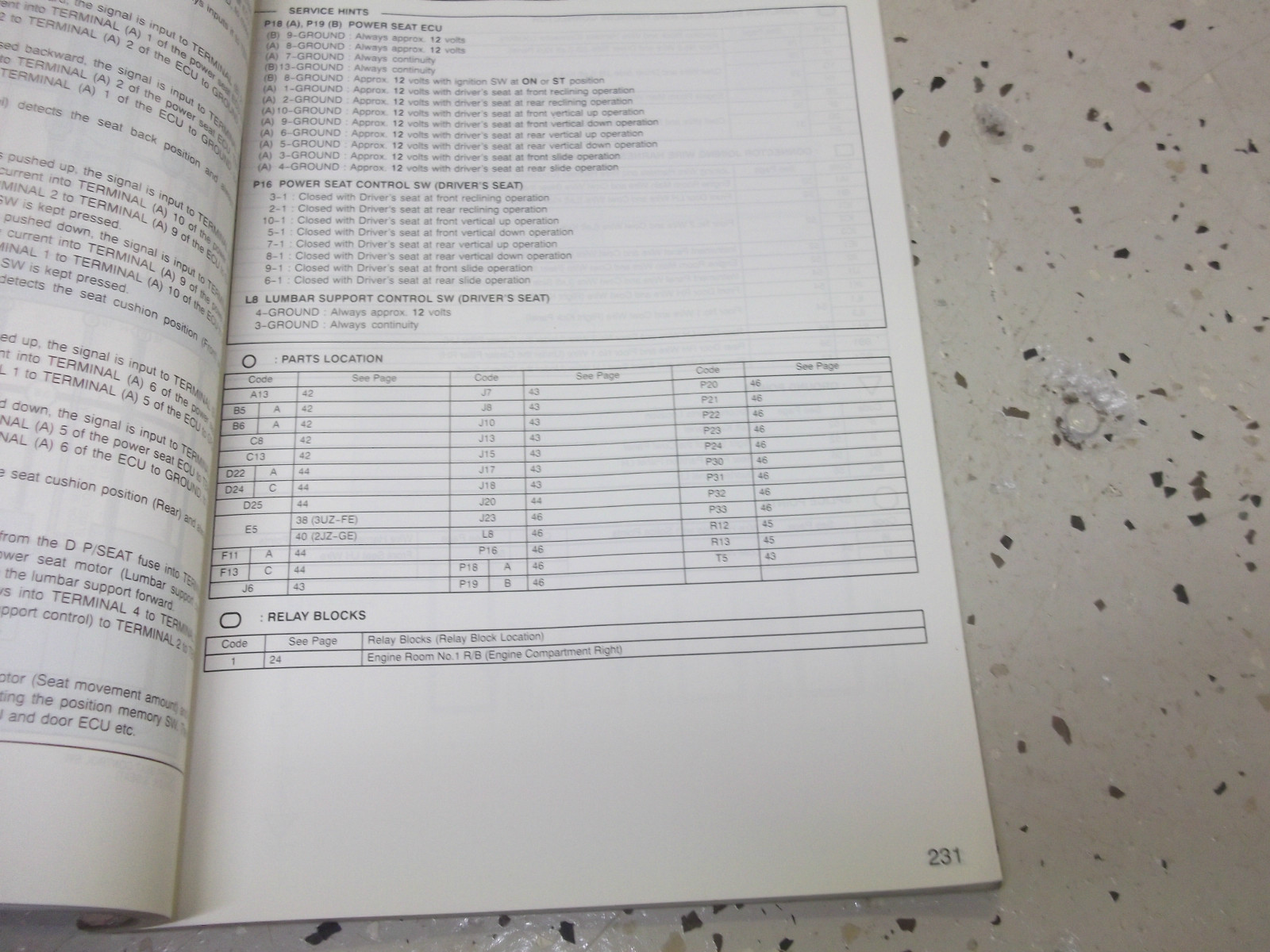 2003 Lexus GS430 430 GS300 GS 300 Elettrico Cavi Schema Servizio Negozio Manuale Item image 5