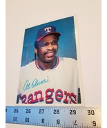 Al Oliver Ball Card 5x7 Texas Rangers Outfield Player 1980 Topps MLB Bas... - £7.49 GBP