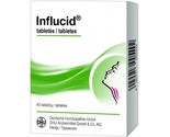  INFLUCID 40tabs Homeopathic Treatment of Cold &amp; Flu Symptoms ( PACK OF 4 ) - £47.22 GBP