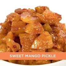 Home made Sweet Mango Pickles 500 gm Mango murabba in Spices meetha achar - £28.63 GBP