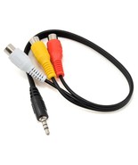 Fat Shark RCA Female to 4p Straight 30cm #2009 - $187.01 MXN