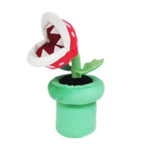 Sale Little Buddy Super Mario Bros Piranha Plant 9&quot;&quot; Koopa Plush Stuffed animal  - $28.47