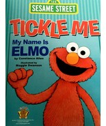 Tickle Me My Name is Elmo Sesame Street Storybook Classic Bedtime Story ... - £2.36 GBP