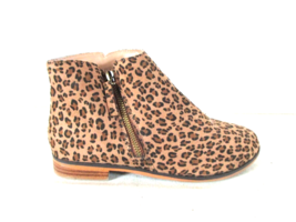 Cat &amp; Jack Brown Black Animal PrintnAnkle Booties Women&#39;s 5 (SW17) - $21.78