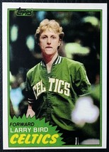 1981-82 Topps #4 Larry Bird Reprint - MINT - Boston Celtics - £1.55 GBP