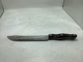Vintage Cutco #1022 Butcher Chef’s Knife Brown Marbled Swirl Handle - $29.99