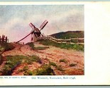 Old Mill Nantucket Massachusetts MA UNP Unused Eagle Back UDB Postcard C14 - £10.64 GBP
