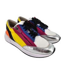 Franco Sarto Multicolor Stripe Imperial Sneakers Size 5 M - £36.62 GBP