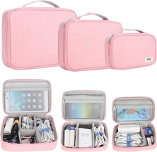 Bubm Cable Organizer Bag 3 Pc\. Electronics Travel Organizer, And Hard Drives. - £29.72 GBP