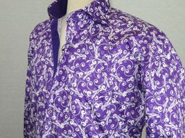 Men Shirt J.Valintin Turkey-Usa 100% Egyption Cotton Axxess Style 1593-06 Purple image 11