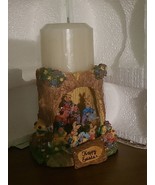 Pillar Candle Set - Easter Scene - ABC Item #41284 - Pre-Owned - $19.79