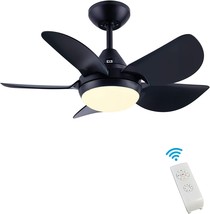 The Cjoy Ceiling Fan With Lights For Living Room Is A 30&quot; Small Modern Ceiling - £110.27 GBP