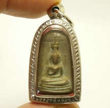 Phra Buddha Pang Sornha small batch LP Tub of Wat Anongkaram Temple #2 wealth go - £572.64 GBP