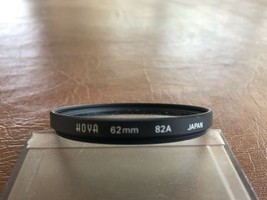 Used Hoya 82A 62mm Lens Filter Made in Japan - $17.82