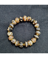 Pulsera de cuentas Dzi tibetana nepalí cuentas cilíndricas hechas a mano... - €95,84 EUR Pulsera de cuentas Dzi tibetana nepalí cuentas cilíndricas hechas a mano... - €95,84 EUR