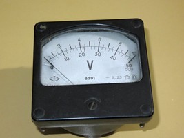Vintage voltmeter meter - $29.99
