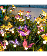 Solar Garden Lights - Swaying Butterfly Light, Swaying in the Wind, Sola... - $24.45