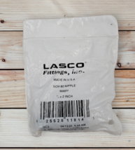 LASCO 1/2-inch x 2-inch Long Schedule 80 Gray PVC Threaded Male Pipe Nipple - £6.29 GBP