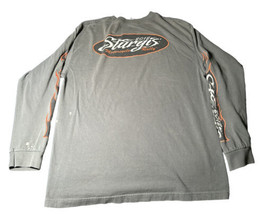 2012 STURGIS MOTORCYCLE RALLY SHIRT Long Sleeve 2 Sided Flame Fire Sz L ... - £10.31 GBP