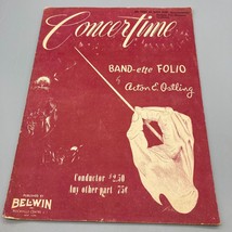 Vintage Sheet Music, Concertime Bandette Folio by Acton Ostling, 4th Part - £11.64 GBP