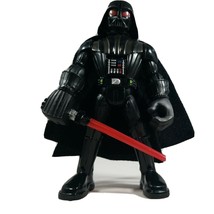 Darth Vader 5&quot; Figure Playskool Star Wars Galactic Heroes Sith Cake Topper Toy - £6.87 GBP