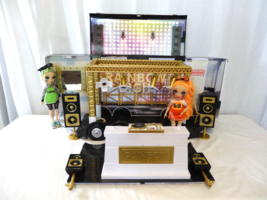 Rainbow High Vision World Tour Bus &amp; Stage. 4-in-1 Light Up Play Deluxe Playset  - £24.54 GBP