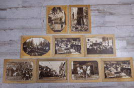 Lot of 9 The Way It Was Vintage Photo Oregon Postcards Train Redwood School - £7.43 GBP
