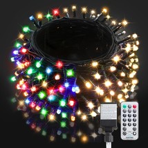 Christmas Lights 300 LED 108FT Color Changing Christmas Tree Lights with Remote  - £54.31 GBP