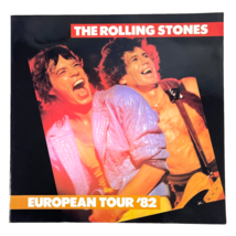 Rolling Stones European Tour 1982 Vintage Concert Book Program - £30.63 GBP