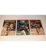 Sports Illustrated Magazine: Lot of 3 Issues 1972 1974 Johnny Unitas +++ - $15.00