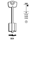 5C4 SILCA/CERUTI Key Blank - €5,46 EUR