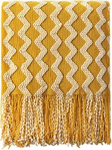 NTBAY Acrylic Knitted Throw Blanket, Lightweight and Soft Cozy Decorative Woven - £32.12 GBP