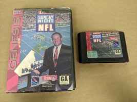 ESPN Sunday Night NFL Sega Genesis Cartridge and Case - $6.74