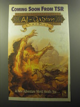 1992 TSR Al-Qadim Campaign Advertisement - Coming soon from TSR - $14.99