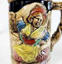 Beer Stein Mug Made In Japan German Woman Trimont Ceramic c1960s Antique... - €21,51 EUR
