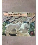 1946 Encyclopedia Britannica TRUE NATURE SERIES BOOK Goats And Kids #9 - £11.78 GBP