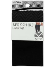 Berkshire Womens Comfy Cuff Chevron Trouser Socks,1 Pack,Queen Plus,Color Black - £14.03 GBP