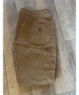 Carhartt Canvas Carpenter Shorts Mens 44 Original Fit B25 Light Brown EUC - €28,13 EUR