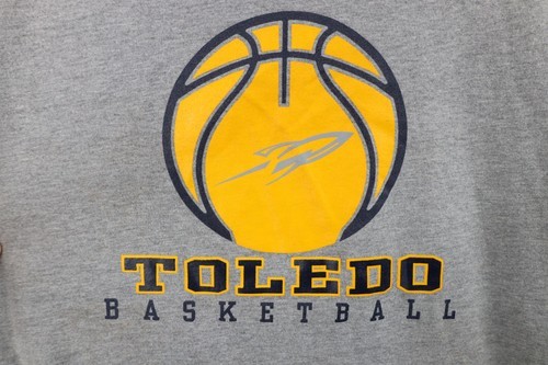 Vtg 90s Russell Athletic Men 3XL Team Issue University Toledo Basketball T-Shirt Item image 4
