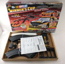 Life Like Racing HO-Scale Slot Car Race Track Nascar Winner&#39;s Cup Tested &amp; Clean - £79.13 GBP