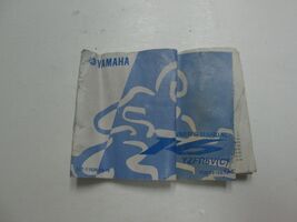 2006 Yamaha R6 YZFR6V (C) Owners Manual WATER DAMAGED FACTORY OEM BOOK 0... - $8.24