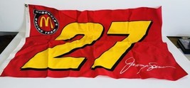 Vintage NASCAR Jimmy Spencer MCDONALDS  #27 Banner - £30.43 GBP