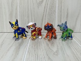 Paw Patrol light up chest feet figures lot 4 Zuma Rocky Chase Marshall - $41.57