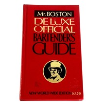 Mr Boston Deluxe Official Bartender&#39;s Guide New World Edition Hardback 1979 - £17.56 GBP