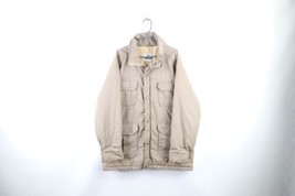 Vintage 70s Woolrich Mens 2XL Distressed Insulated Winter Parka Jacket Beige USA - £55.35 GBP