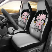 Cartoon Betty Boop Car Seat Covers Fan Gift, Cute Car Seat Covers set of 2 - £31.23 GBP