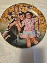 Set Of 4 Franklin Mint Heirloom Collection Limited Edition Little Rascals plates - $49.50