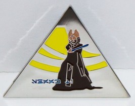 Star Wars Shaak Ti Standing with Lightsaber Embossed Image Metal Pin NEW UNUSED - £7.65 GBP