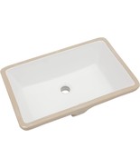Sarlai Undermount Bathroom Sink - 21 X 13 Inch Rectangular Vessel Sink - €85,93 EUR