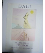 Lithograph Poster Salvador Dali Exhibition 1974 Teatro Museo FIGUERAS, 7... - €126,78 EUR